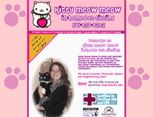 Tablet Screenshot of kittymeowmeow.com